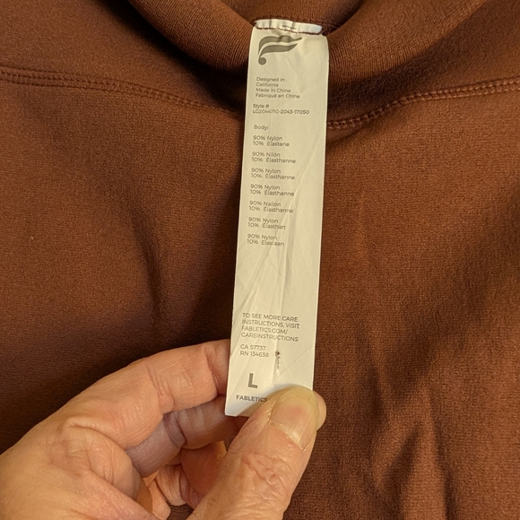 Fabletics Rust Leggings - Picture 5 of 5